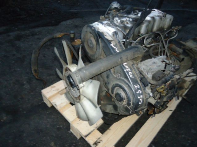 Двигатель в сборе Hyundai Galloper 2.5 TD TDI 01г.
