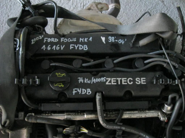 Двигатель FORD FOCUS MK1 1.6 16V FYDB FYDA 98'-04'