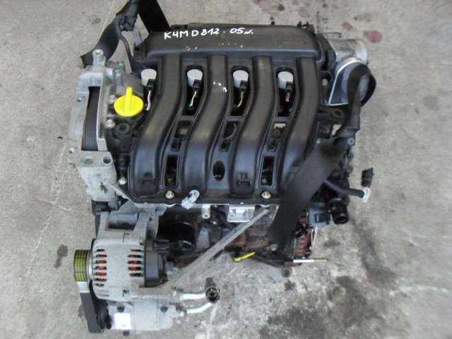 RENAULT MEGANE II 1.6 16V K4MD812 двигатель в сборе