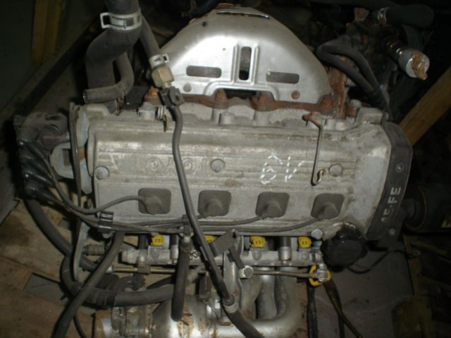 Двигатель TOYOTA COROLLA 1.3 16V бензин голый