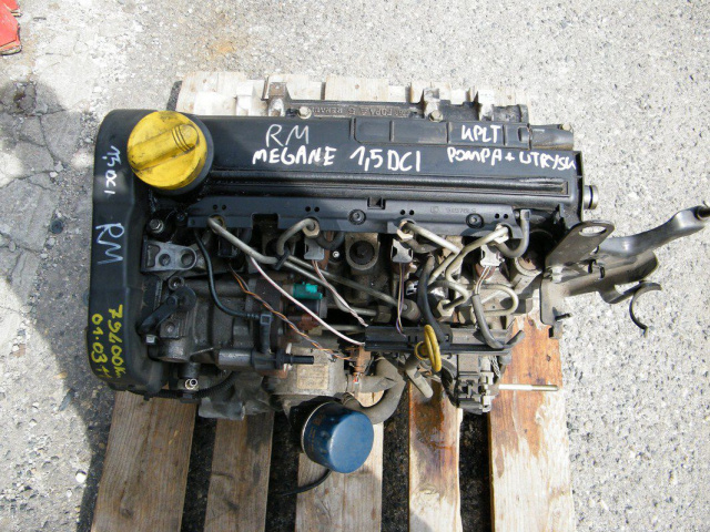 Renault Megane II 1.5 DCI двигатель + форсунки насос