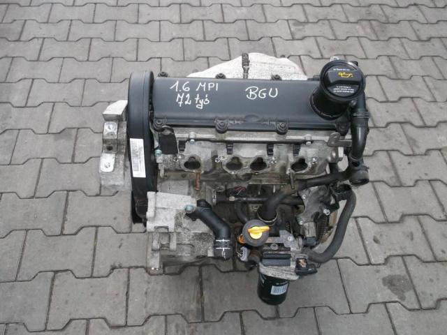 Двигатель BGU SEAT TOLEDO 3 1.6 MPI 72 тыс KM -WYSYL-