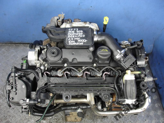 CITROEN C2 C3 PEUGEOT 307 1.4 HDI двигатель 8HX в сборе