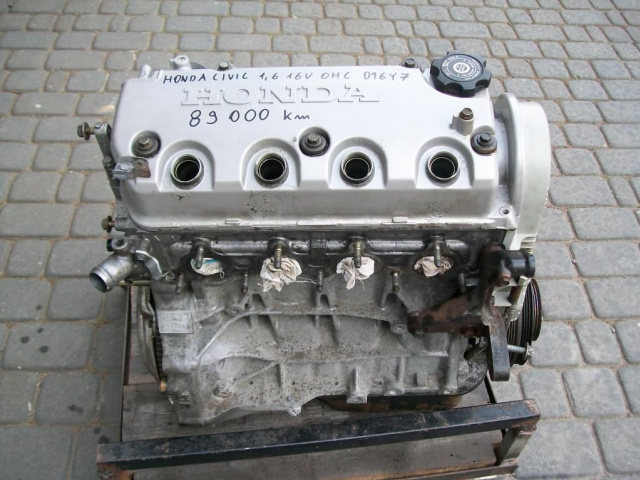 Двигатель Honda Civic 1, 6 1.6 16V OHC D16Y7 89 000tkm