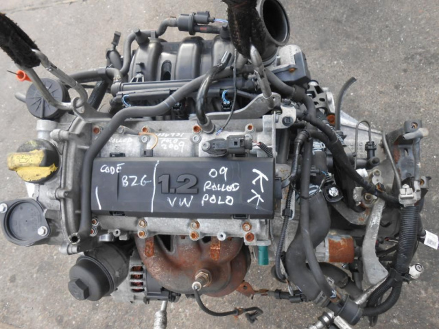 Двигатель VW POLO IBIZA 1.2 12V 07ROK BZG