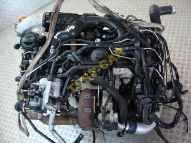 VW TOUAREG двигатель в сборе 3.0 tdi BKS 105tys km