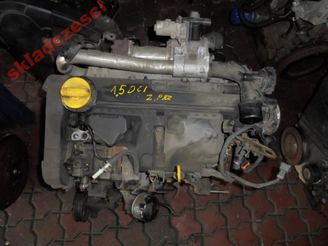 Двигатель RENAULT CLIO III 1.5 DCI ROZRUSZNIK Z PRZOD