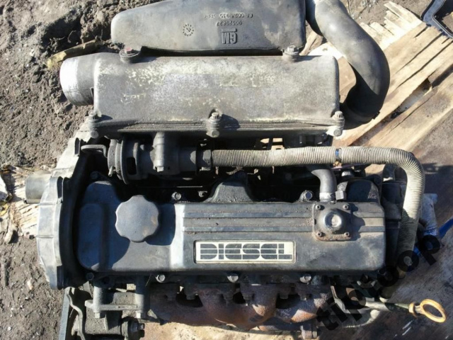 Opel astra combo 1.7 d двигатель z навесным оборудованием ISUZU
