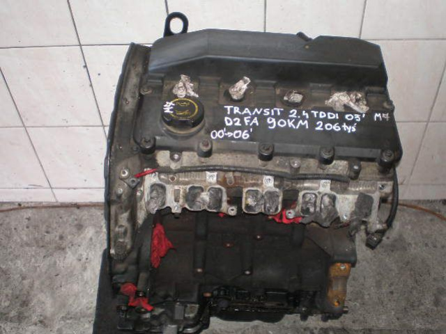 FORD TRANSIT 2.4 2, 4 TDDI 03 90 л.с. D2FA двигатель