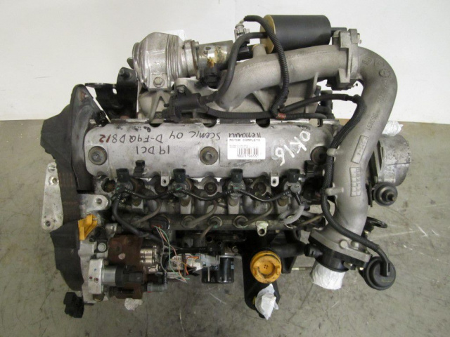 RENAULT SCENIC II 1.9 DCI 120KM двигатель F9Q D 812