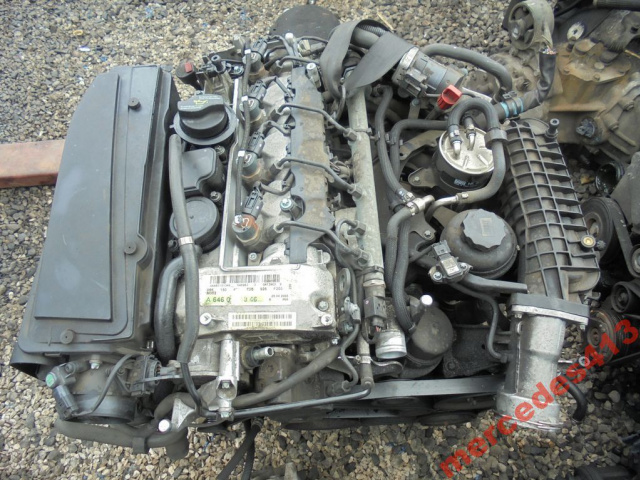 MERCEDES W203 W211 2.2 CDI 646 двигатель в сборе