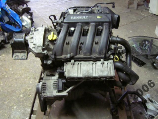 Двигатель K4J F7 RENAULT MEGANE SCENIC CLIO 1.4 16V