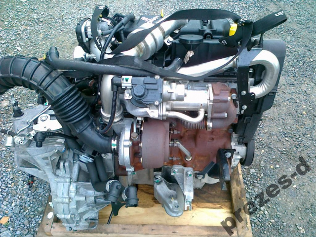 RENAULT NISSAN двигатель 1.5 DCI K9K C 804 в сборе