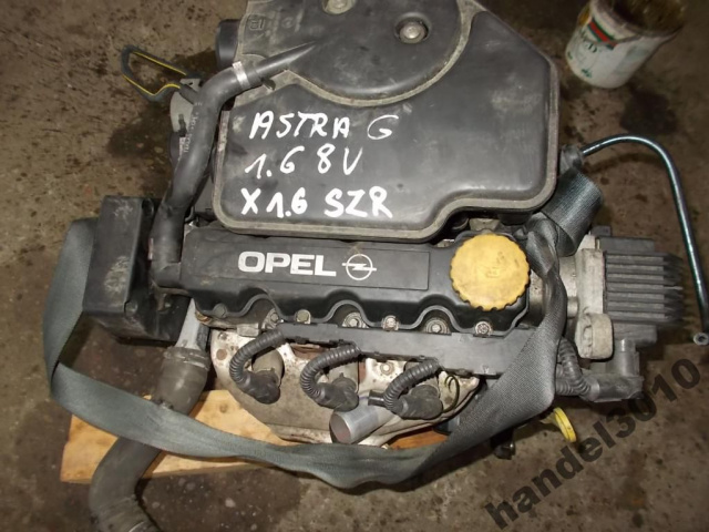 Opel Astra G 1, 6 8V двигатель голый без навесного оборудования