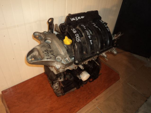 Двигатель RENAULT LAGUNA II 1.8 16V F4P BEZ навесного оборудования