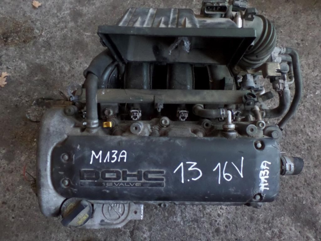 Двигатель бензин M13A SUZUKI JIMNY SWIFT 1.3 16V