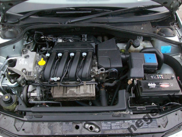 RENAULT SCENIC MEGANE KANGOO LAGUNA двигатель 1.6 16V