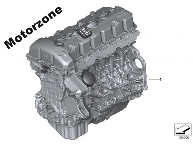 Двигатель в сборе BMW Z4 E86 3.0 N52B30A 17 тыс миль