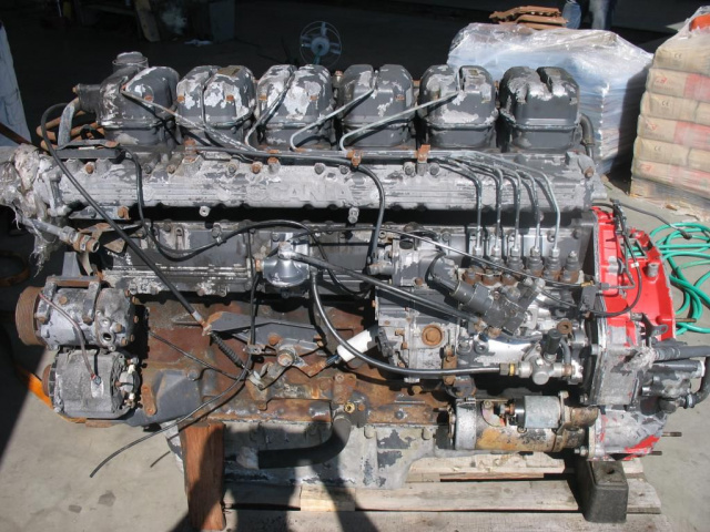 Двигатель Scania 124L в сборе., 360 Km, 98 r.