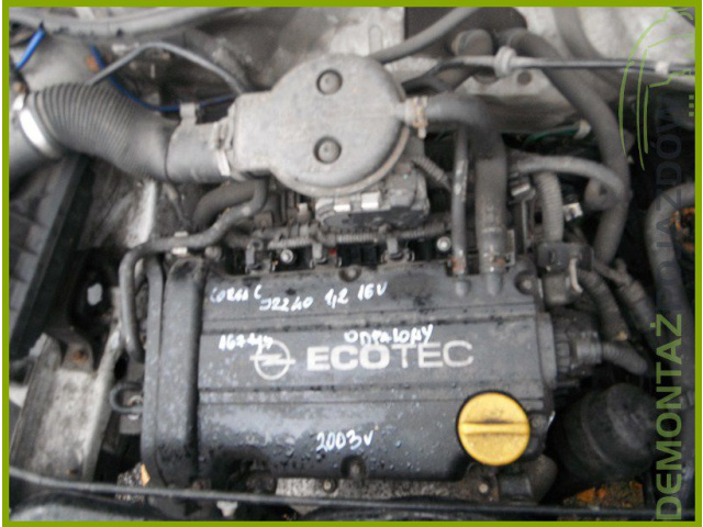 Двигатель OPEL CORSA C Z12XE 1.2 16V гарантия