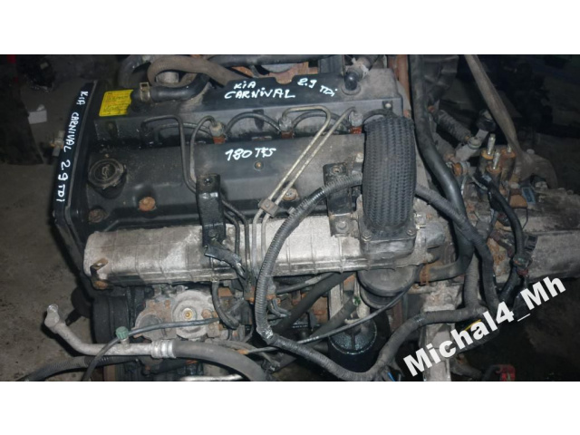 KIA CARNIVAL 2.9 TD 2000 двигатель в сборе