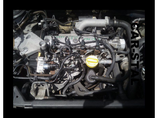 Двигатель RENAULT LAGUNA II 1.9 DCI F9Q750 120 KM Sca