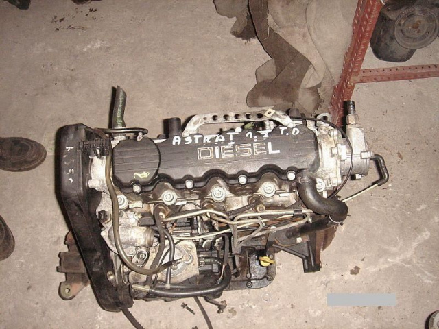 Двигатель 1.7 D OPEL ASTRA I 91-02 запчасти