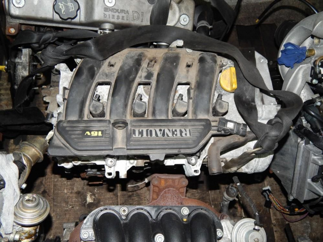 Двигатель Renault Scenic Laguna 1, 6 16v в сборе