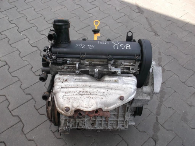 Двигатель BGU SKODA OCTAVIA 2 1.6 MPI 56 тыс KM -WYS-