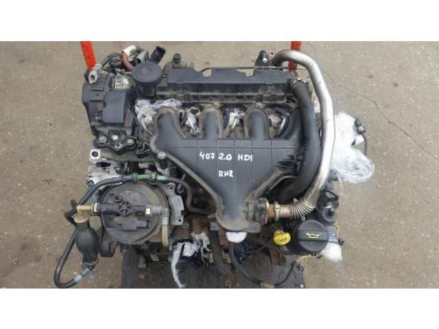 Двигатель PEUGEOT 407 CITROEN C5 2.0 HDI RHR 10DYTJ