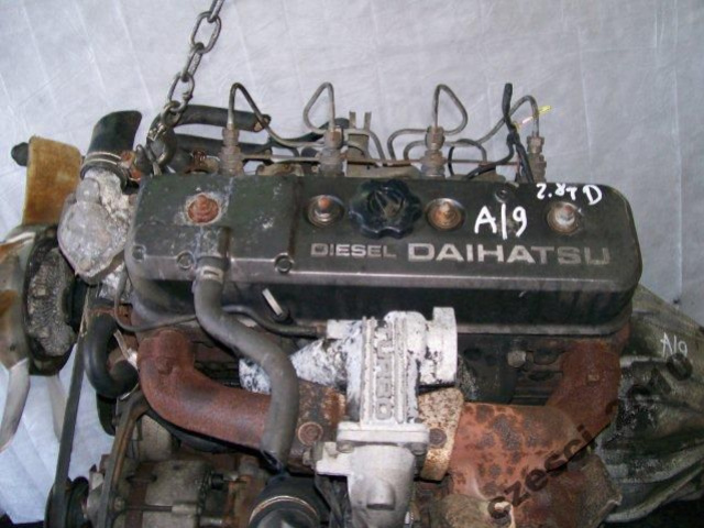 Двигатель daihatsu rocky 2.8 td 2.8td в сборе