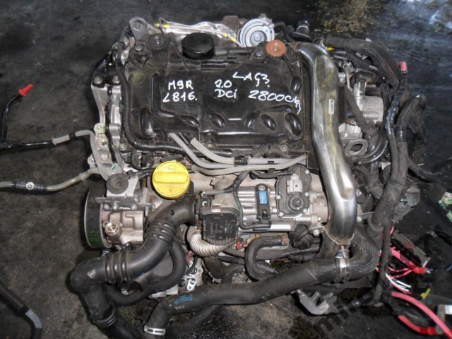 Двигатель RENAULT LAGUNA III 3 2007- 2.0 DCI M9R L816
