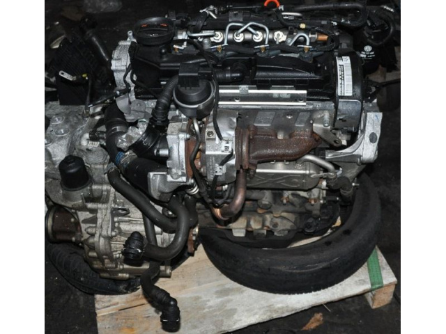 VW PASSAT B7 CC двигатель в сборе CFF + коробка передач DSG