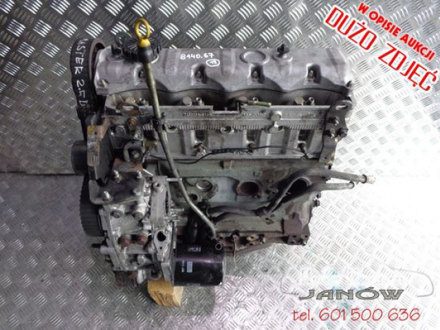 Двигатель Renault Master 2.5 D 8140.67 гарантия