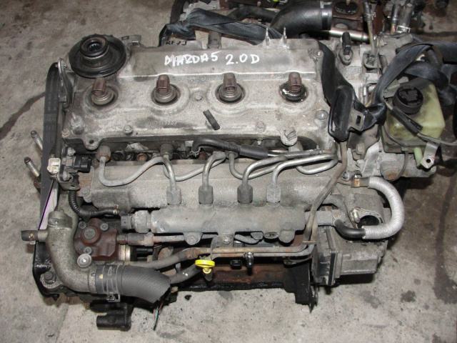 Двигатель - MAZDA 3, 5, 6, MPV ПОСЛЕ РЕСТАЙЛА 2.0D RF7J