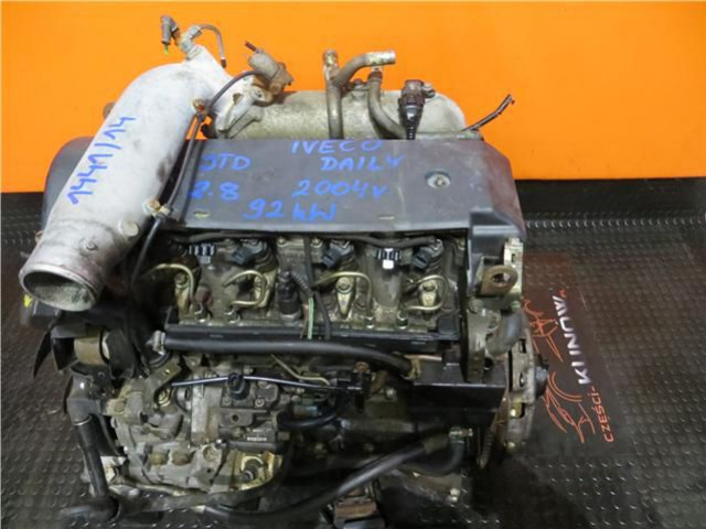 Двигатель IVECO DAILY III 8140.43S 2.8 JTD 125 KM