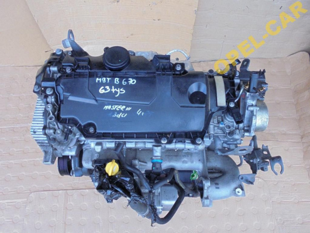 Двигатель 2.3 CDTI M9T B670 OPEL MOVANO B в сборе