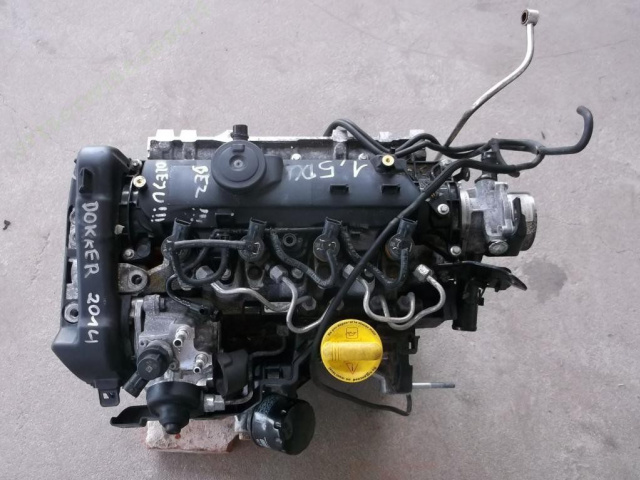 DACIA LODGY / DUSTER LOGAN 1.5 DCI 2014 двигатель