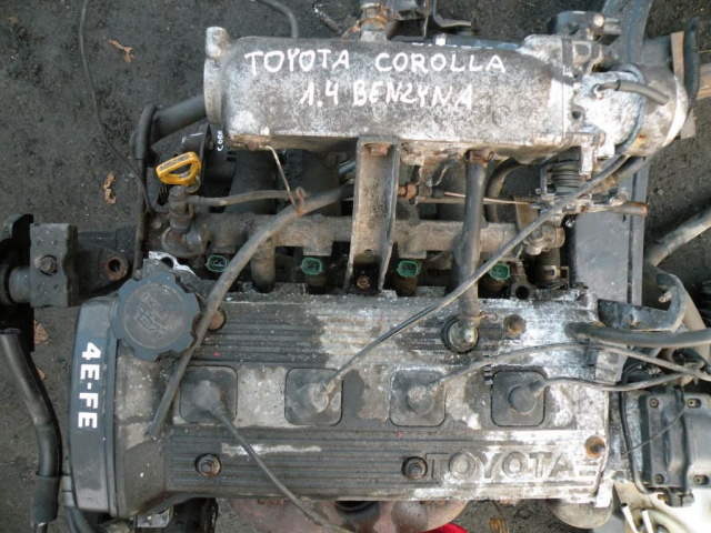 Двигатель 1.4 B 4E FE Toyota Corolla E10 Отличное состояние 4E-FE