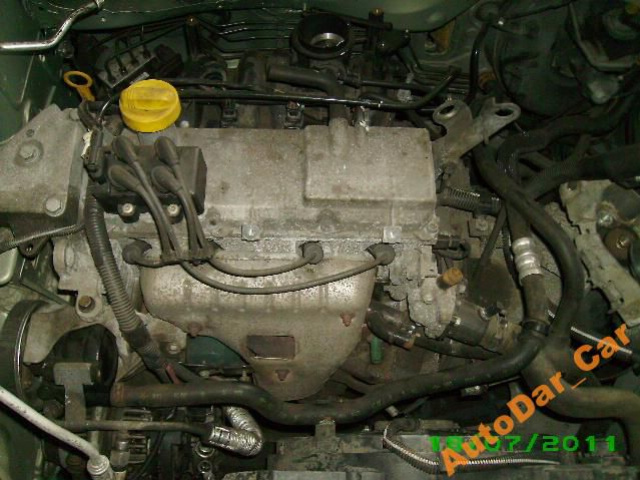 Двигатель Renault Clio 2 Thalia Kangoo 1.4 8v 2004r