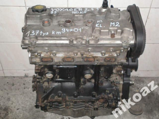 CHRYSLER VOYAGER 2.4 2, 4 16V 99 150 л.с. двигатель