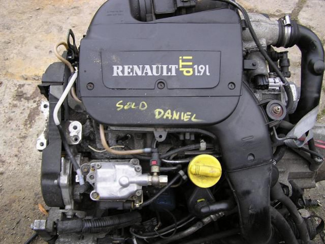 Двигатель в сборе. RENAULT SCENIC LAGUNA 1.9 DTI F8T F9Q