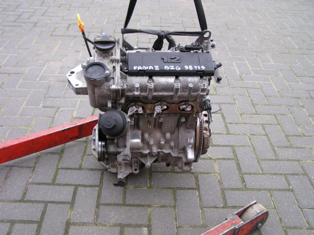 Двигатель SKODA FABIA VW POLO IBIZA 1.2 BZG 58 тыс