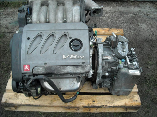 Citroen c5 c8 607 807 двигатель 3.0 v6 00-06 + коробка передач
