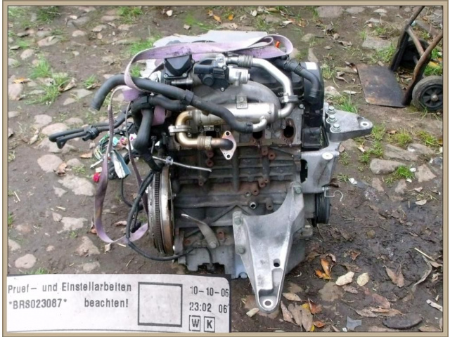 VW Transporter T5 двигатель 1.9 tdi brs 80тыс..