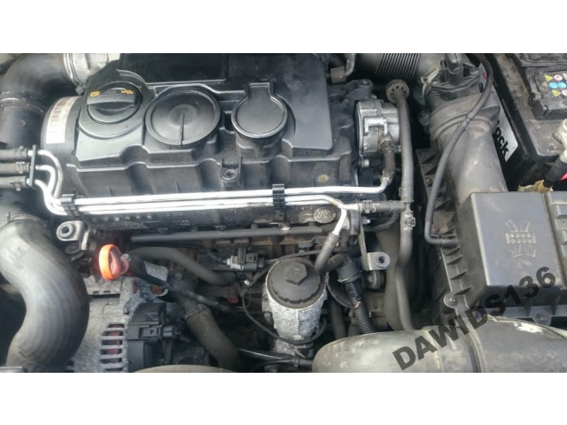 VW PASSAT TOURAN двигатель 1.9 TDI BLS 105 л.с. DPF