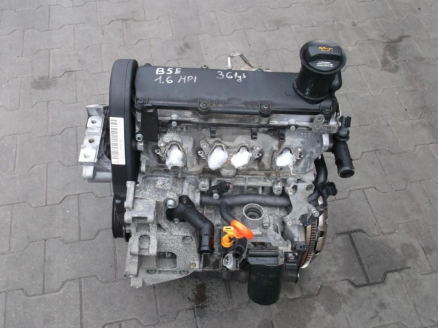 Двигатель BSE SEAT ALTEA 1.6 MPI 36 тыс KM -WYSYLKA-