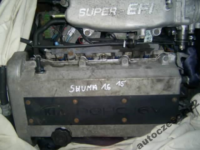 Двигатель бензин KIA SHUMA 1600 CCM