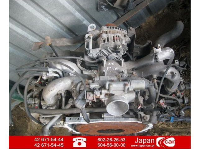 Двигатель SUBARU IMPREZA 92-00 1.6 EJ16 бензин