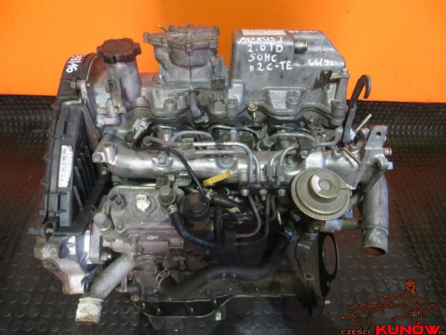 Двигатель TOYOTA AVENSIS I 2.0 TD 1999 2CTE